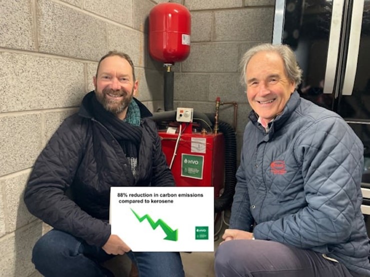 First home in Northern Ireland to be heated with HVO biofuel