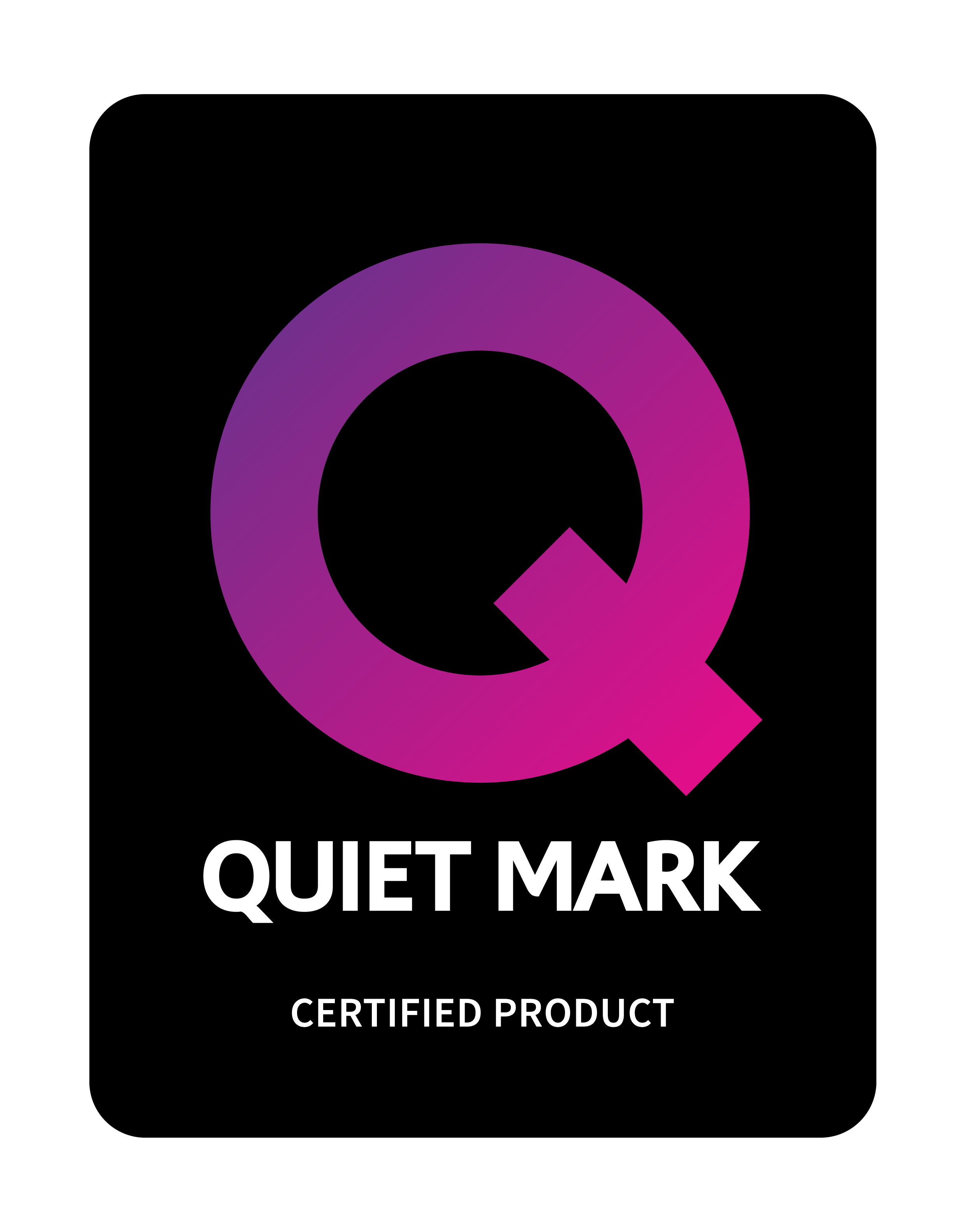 Quiet Mark Certified Logo
